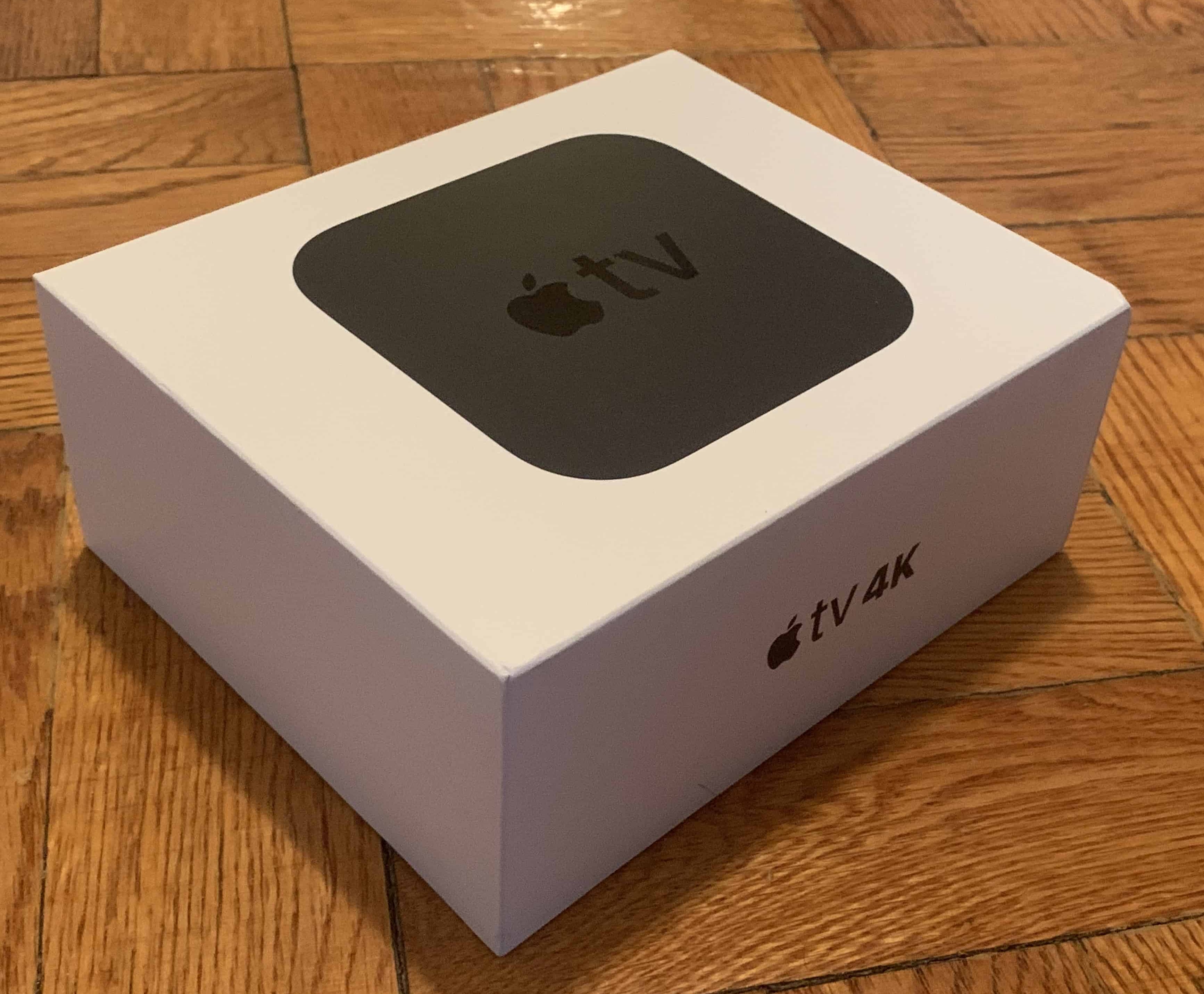 Apple TV 4K unboxing