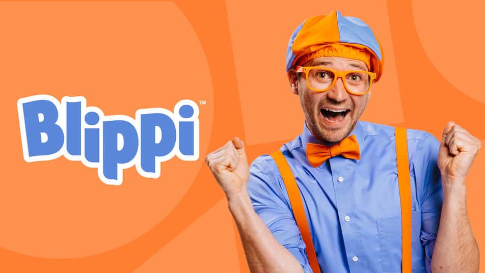 “Blippi” promo image from Moonbug Entertainment Ltd