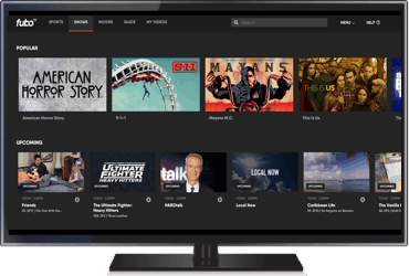Image of fuboTV screen