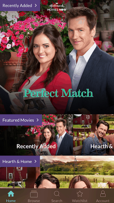 Hallmark Movie Now App