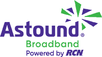 Astound Broadband Powered by RCN Logo