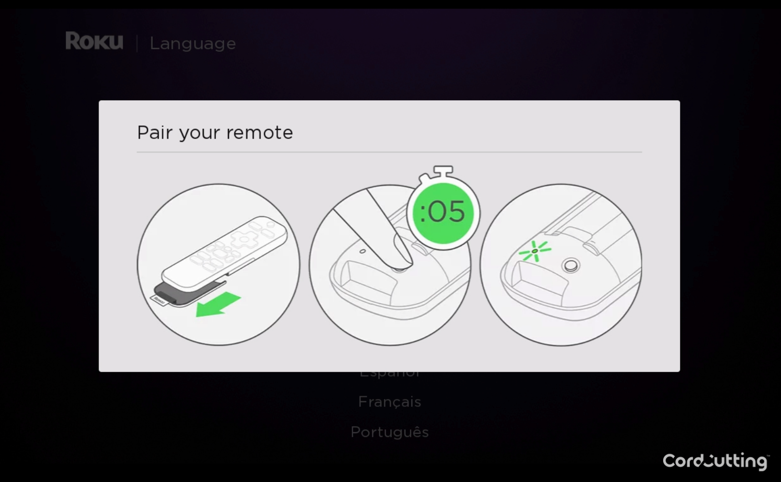 Roku Ultra Remote Pairing